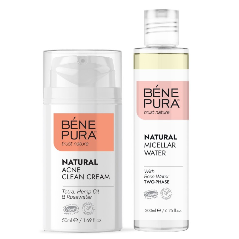 Krem Przeciwtrądzikowy do Twarzy i Płyn Micelarny - GMC