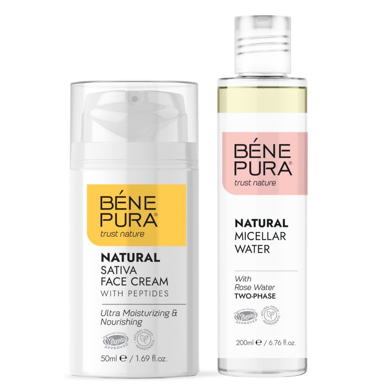 Płyn Micelarny i Nawilżający krem do twarzy - GMC