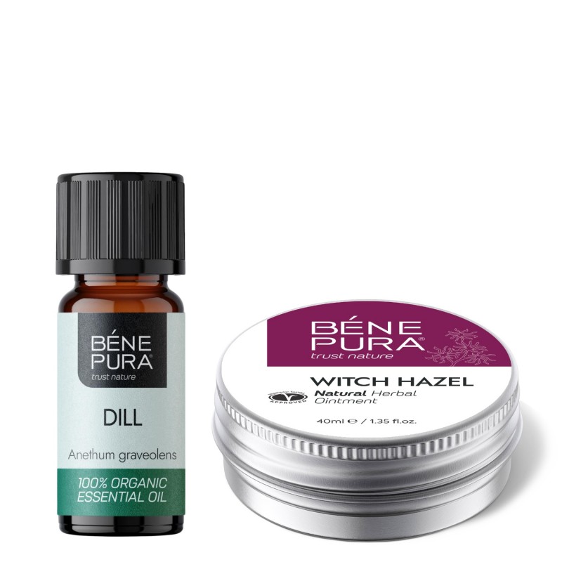 Maść na hemoroidy z Oczar Wirginijski i Bio Koper Olejek eteryczny - GMC