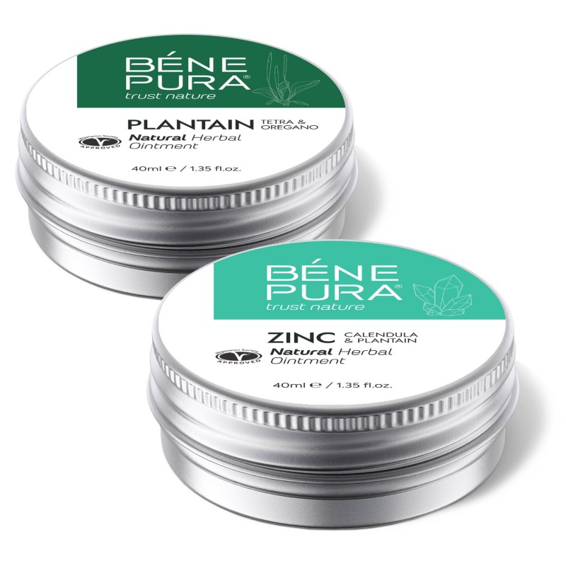 Maść Przeciw Świądowi z Babki i Maść Przeciw Świądowi z Tlenkiem Cynku - GMC