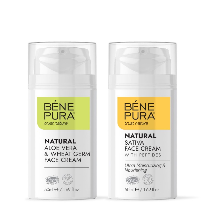 Aloesowy Krem Do Twarzy i Nawilżający krem do twarzy - 