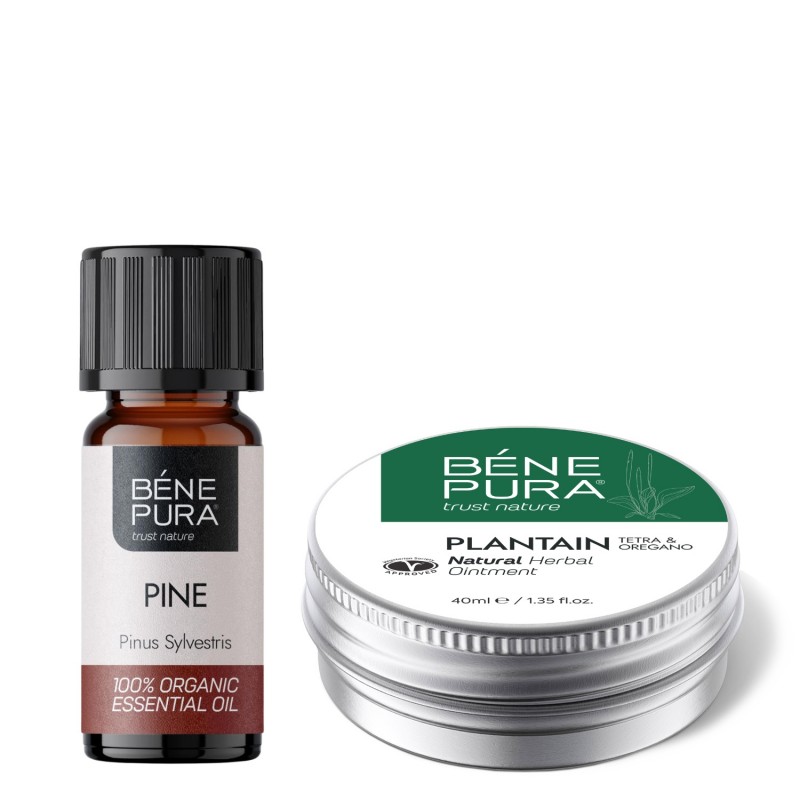 Maść Przeciw Świądowi z Babki i Bio Sosnowy Olejek eteryczny - GMC