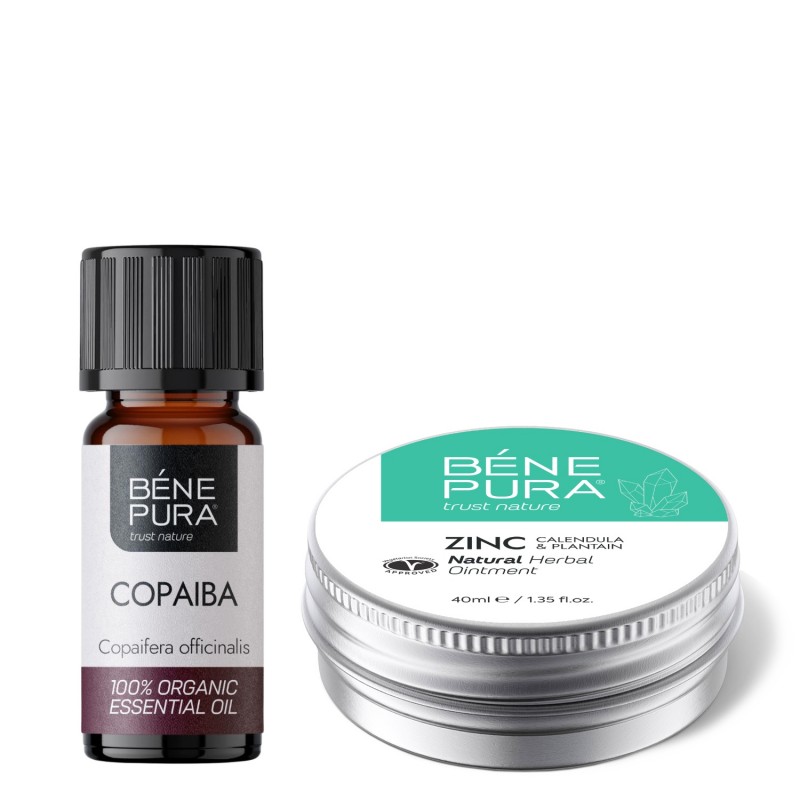 Maść Przeciw Świądowi z Tlenkiem Cynku i Bio Copaiba Olejek eteryczny - GMC
