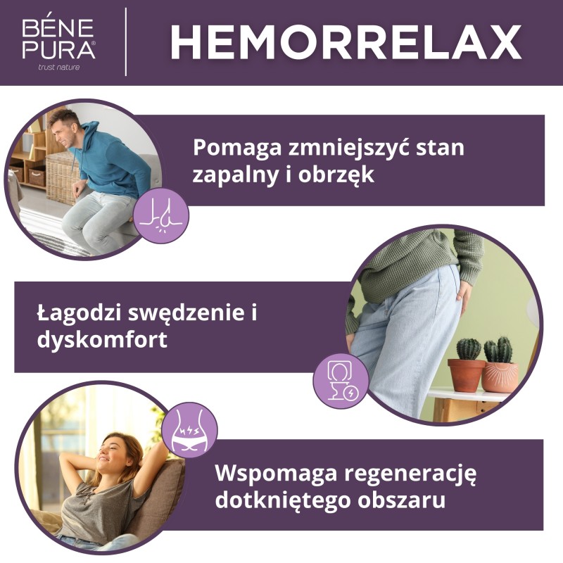 3x Maść na hemoroidy z Białym Krwawnikiem, Tetrą i Kurkumą - 40ml