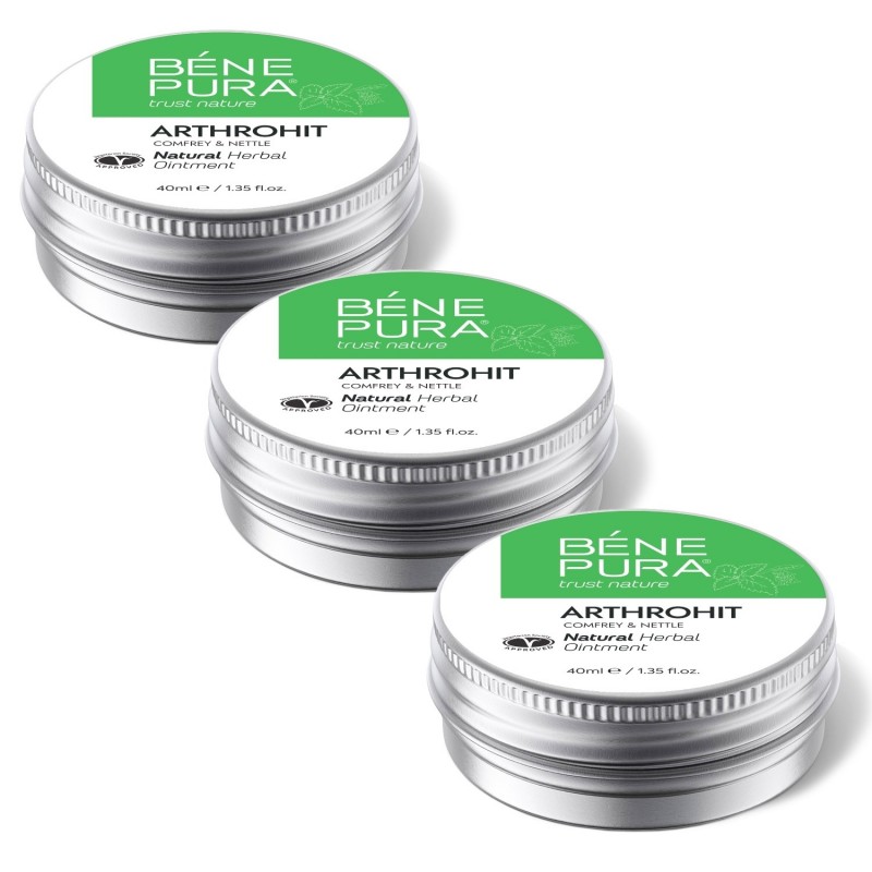 3x Maść na Stawy z Żywokostem i Pokrzywą - 40ml - Maści na ból stawów
