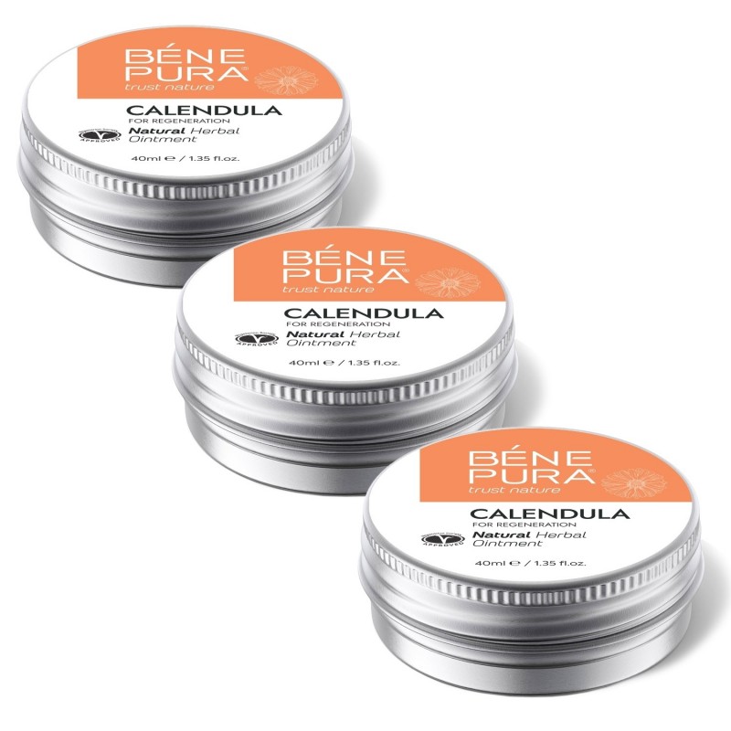 3x Maść na Oparzenia i Rany z Nagietkiem - 40ml - 