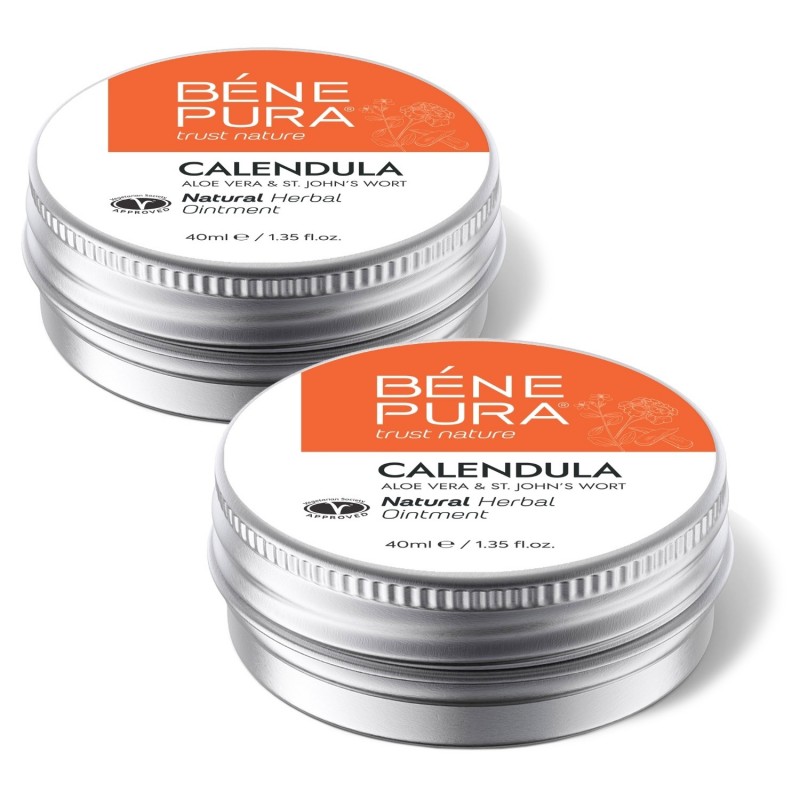 2x Maść na Oparzenia i Rany z Nagietkiem, Aloesem i Dziurawcem - 40ml - 