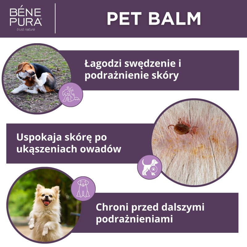 Balsam Przeciw Podrażnieniom dla Zwierząt z Babką - 40ml