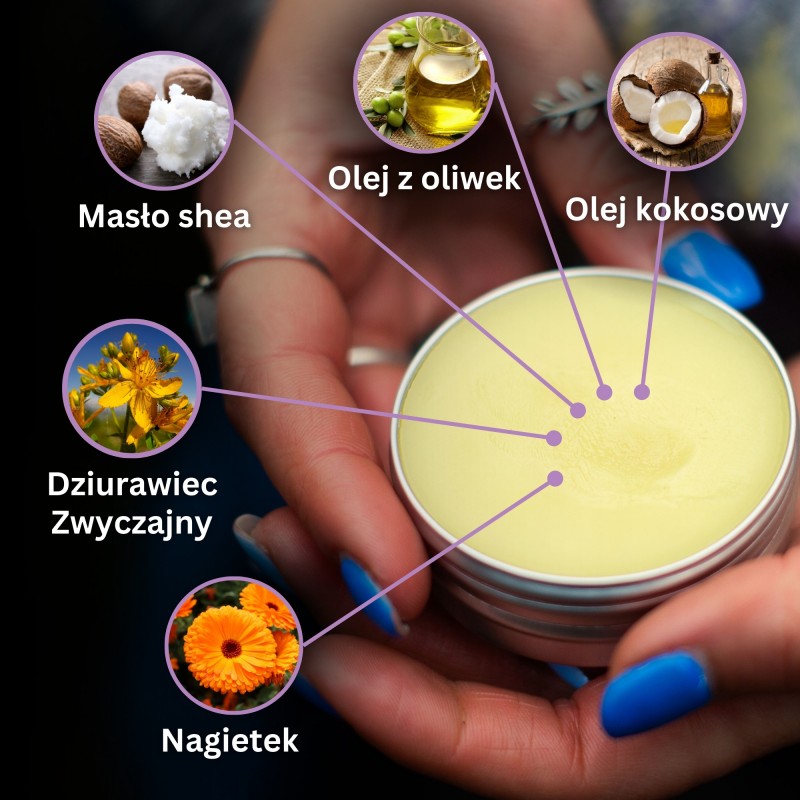 Regenerujący Balsam dla Zwierząt z Nagietkiem - 40ml