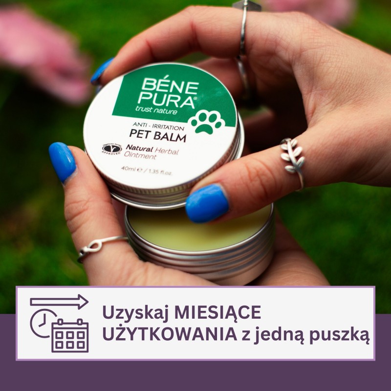 Balsam Przeciw Podrażnieniom dla Zwierząt z Babką - 40ml