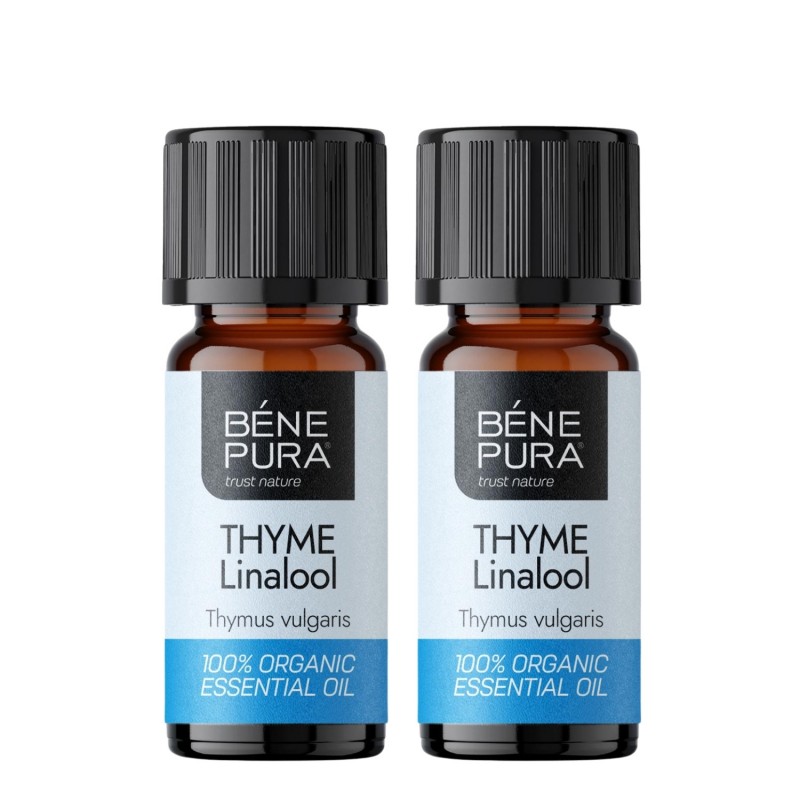 2x Bio Tymianek Linalol Olejek eteryczny - 10ml