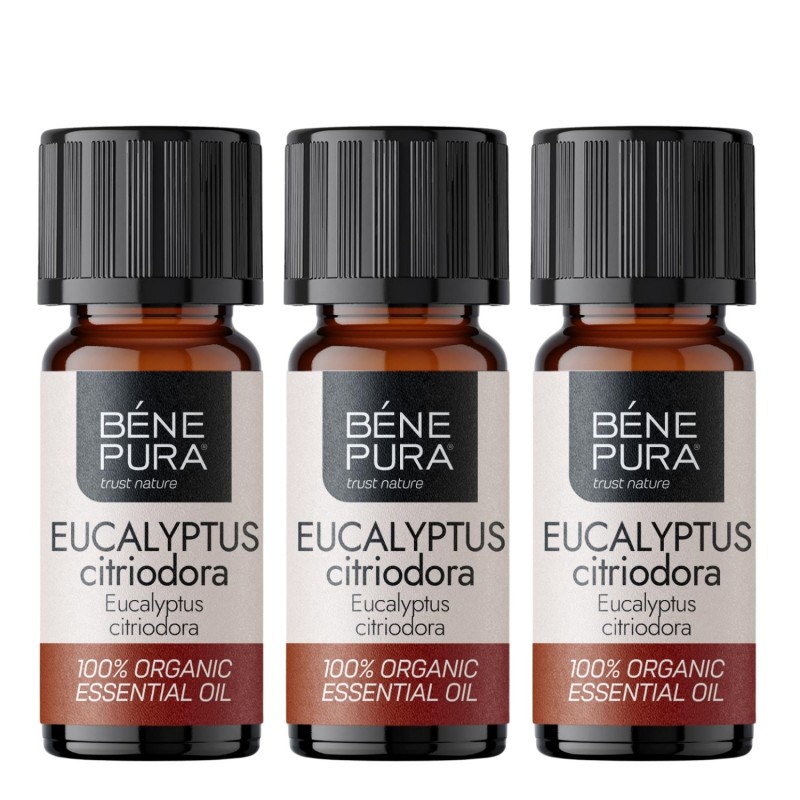 3x Bio Eukaliptus Cytrynowy Olejek eteryczny - 10ml