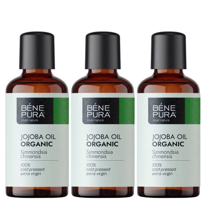 3x Bio Jojoba Olejek nośnikowy - 100ml