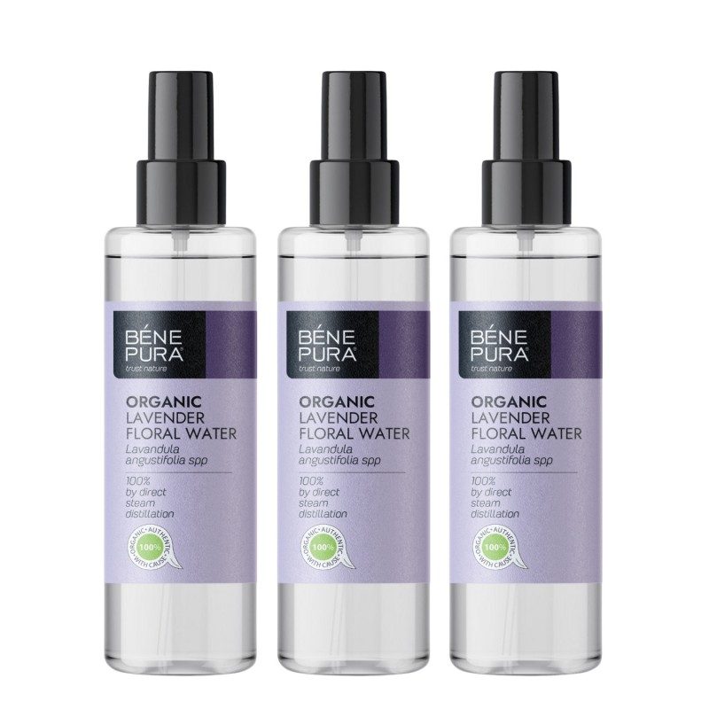 3x Bio Lawendowa Woda kwiatowa - 250ml