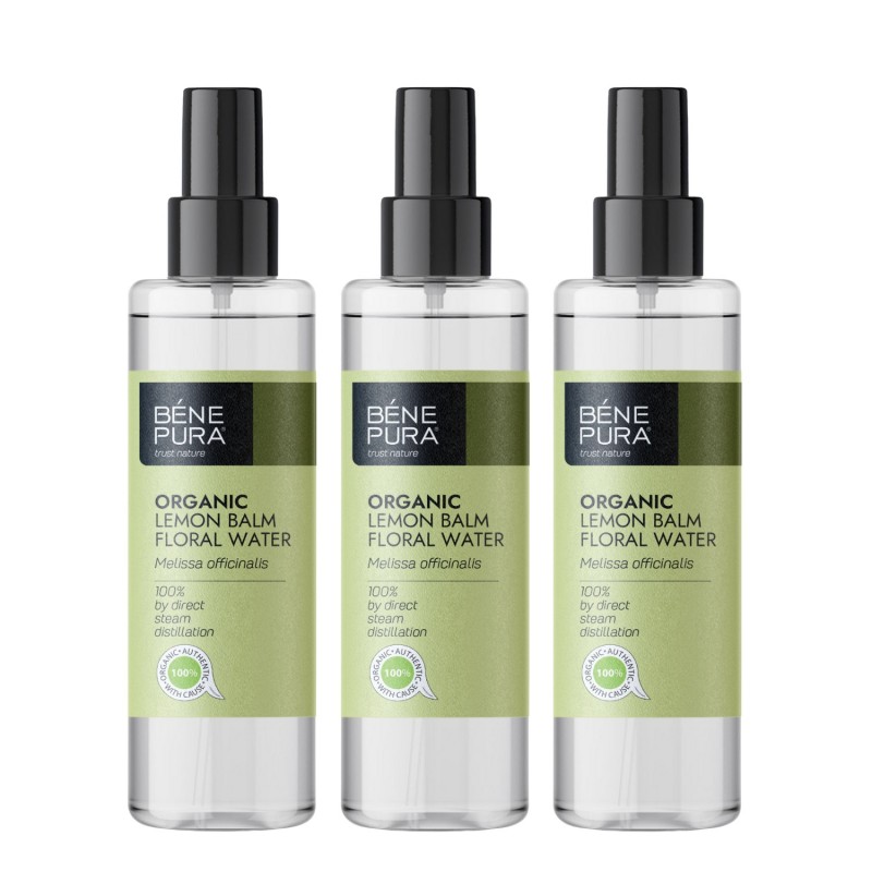 3x Bio Melisa Woda kwiatowa - 250ml