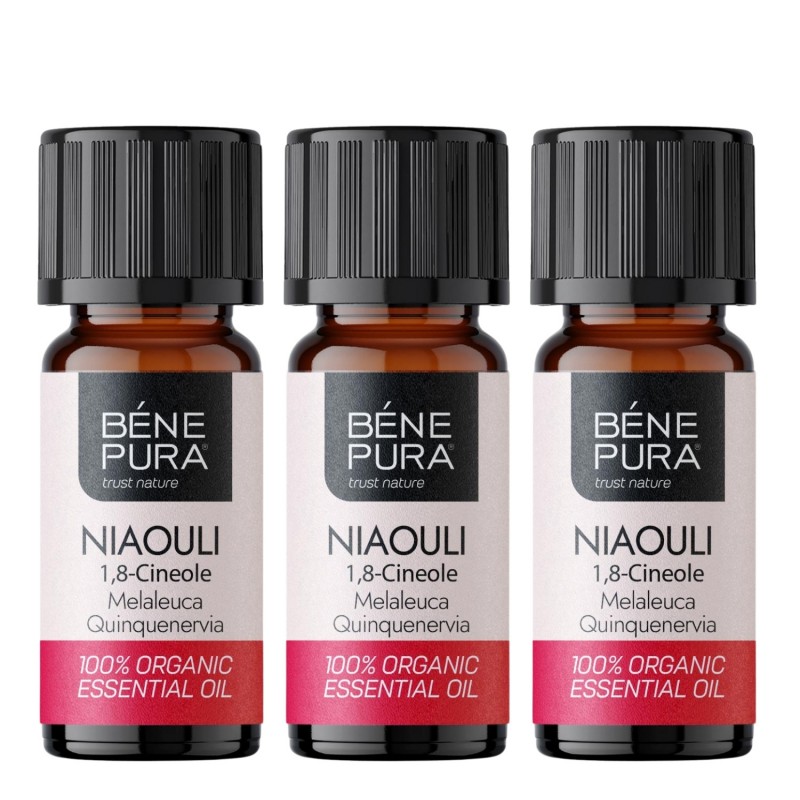 3x Bio Niaouli Olejek eteryczny - 10ml