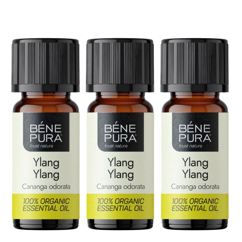 3x Bio Ylang-ylang Olejek eteryczny - 10ml