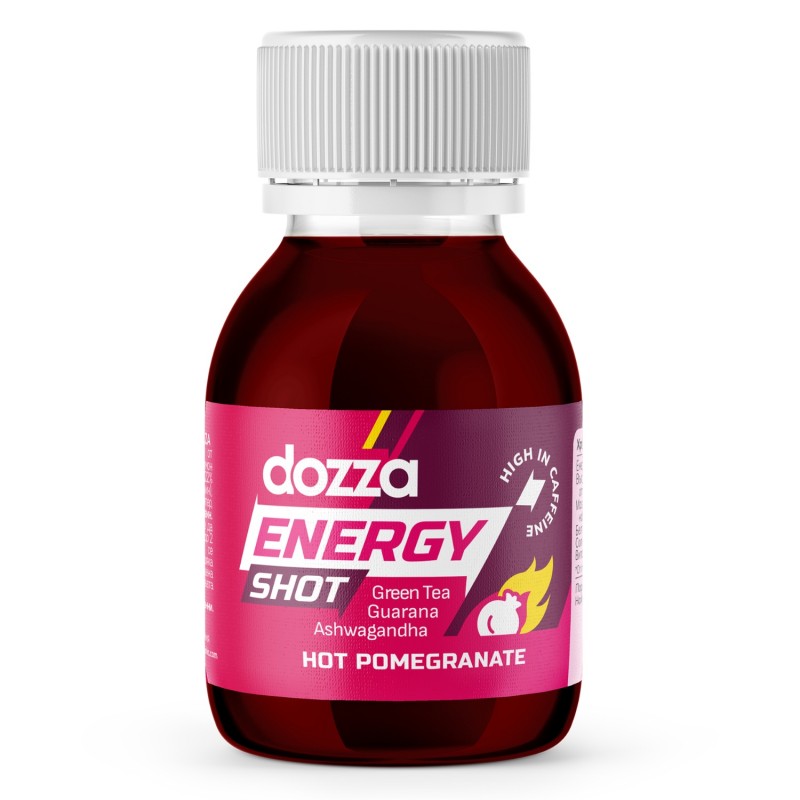 DOZZA Energy Hot Pomegranate Energy shot - 60ml - Porównanie produktów