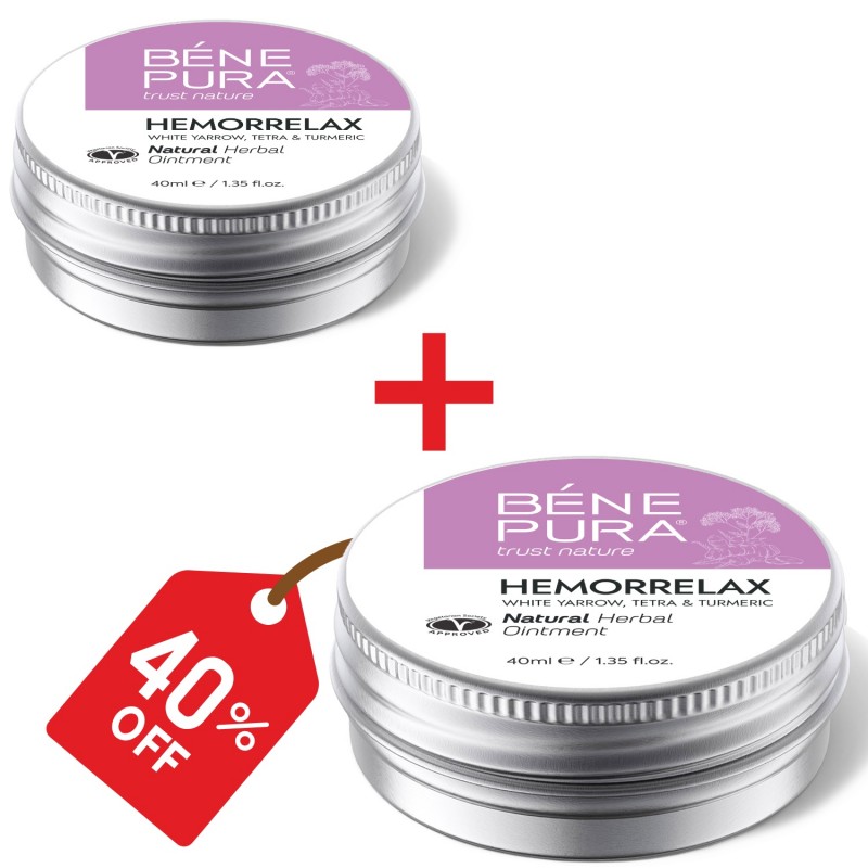 2x Maść na hemoroidy z Białym Krwawnikiem, Tetrą i Kurkumą - 40ml - Porównanie produktów