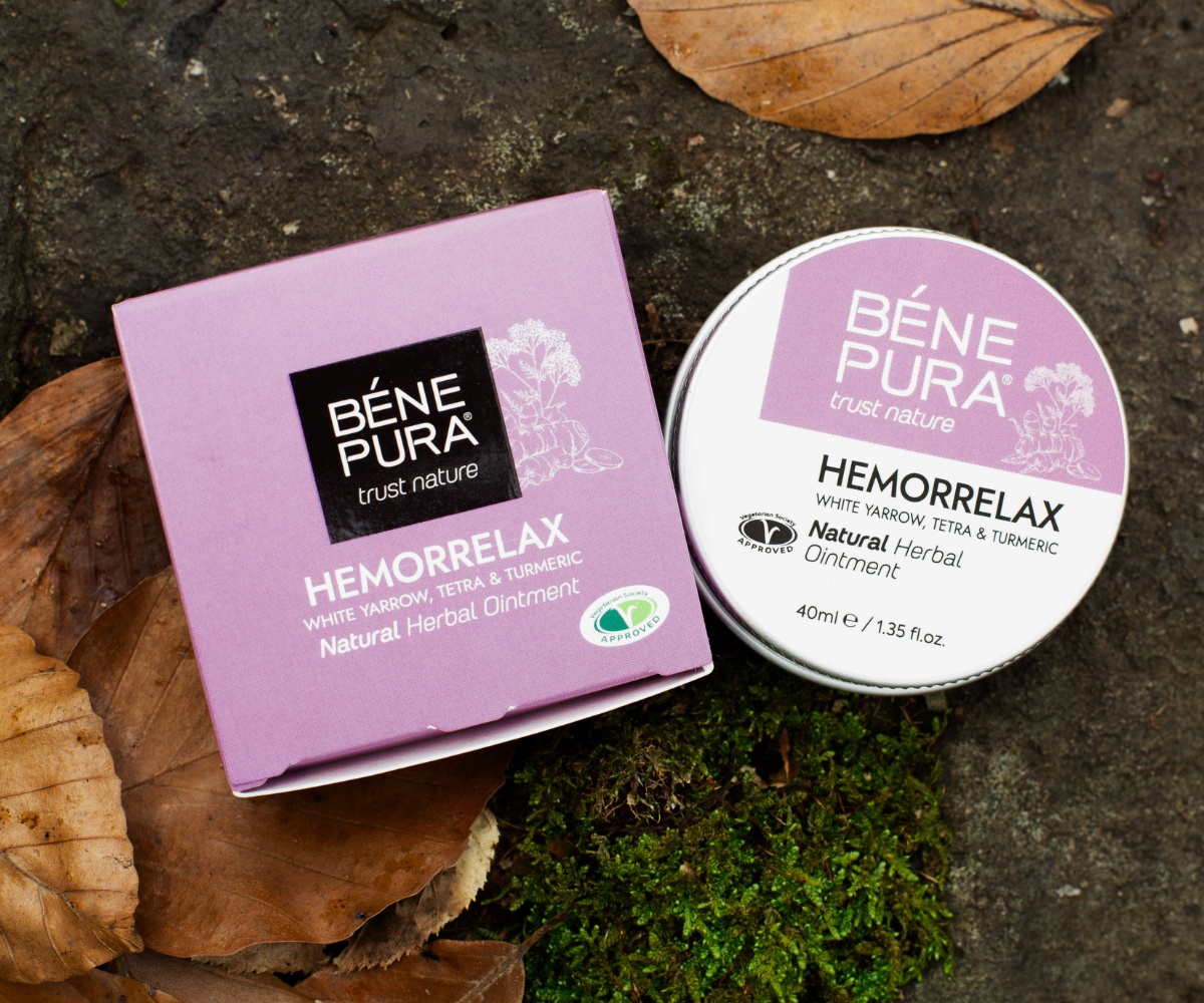 Maść na hemoroidy z Białym Krwawnikiem, Tetrą i Kurkumą - 40ml